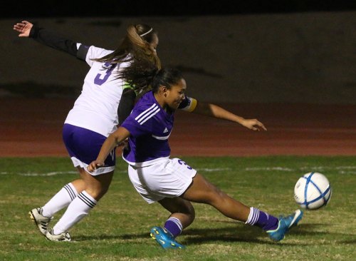 Lemoore's Kalijah Sanders was a first-team selection in the West Yosemite League as coaches picked the league's top players.